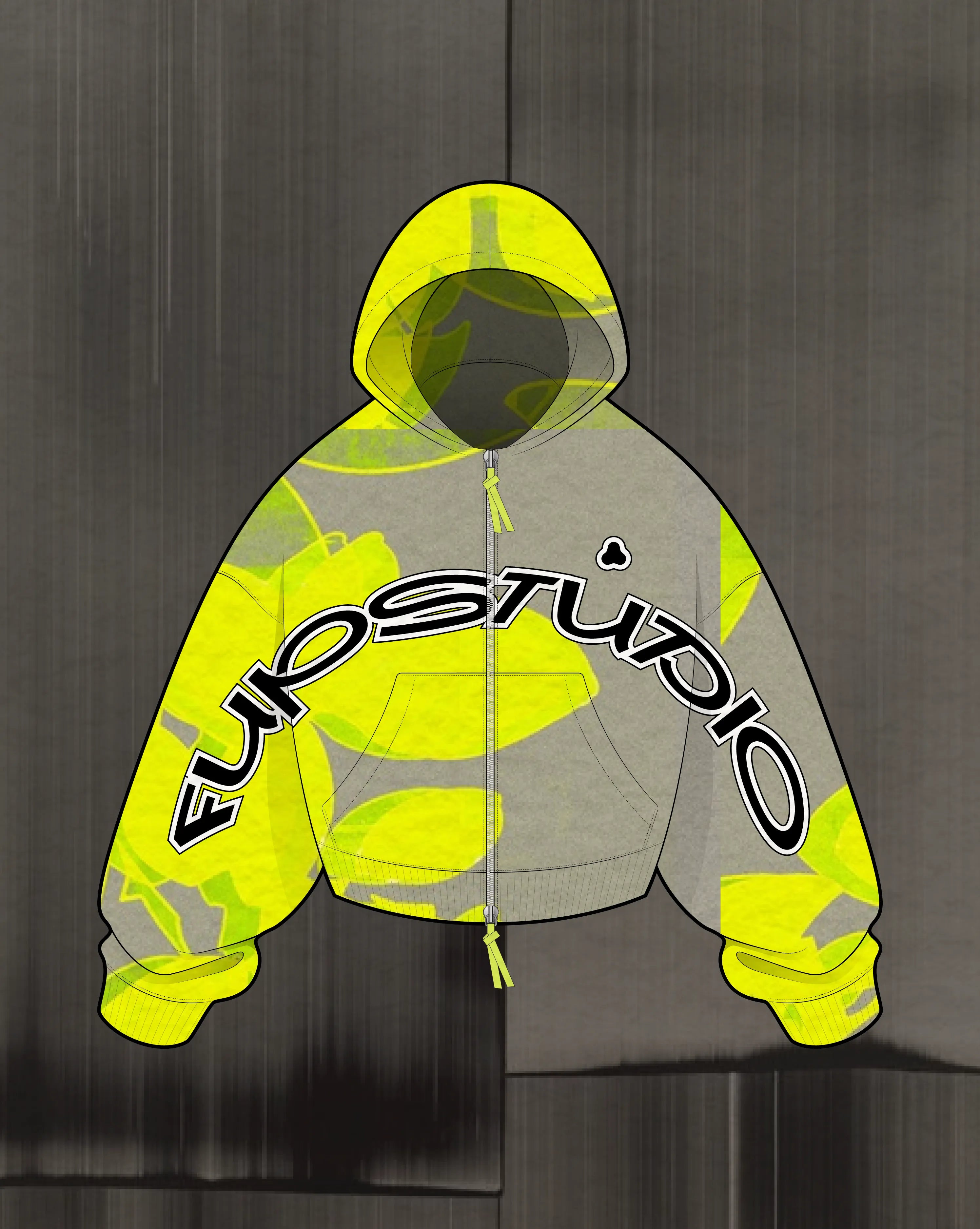 2000 vector mockups: hoodies, tees, jeans, jackets and accessories ready to customise in Illustrator