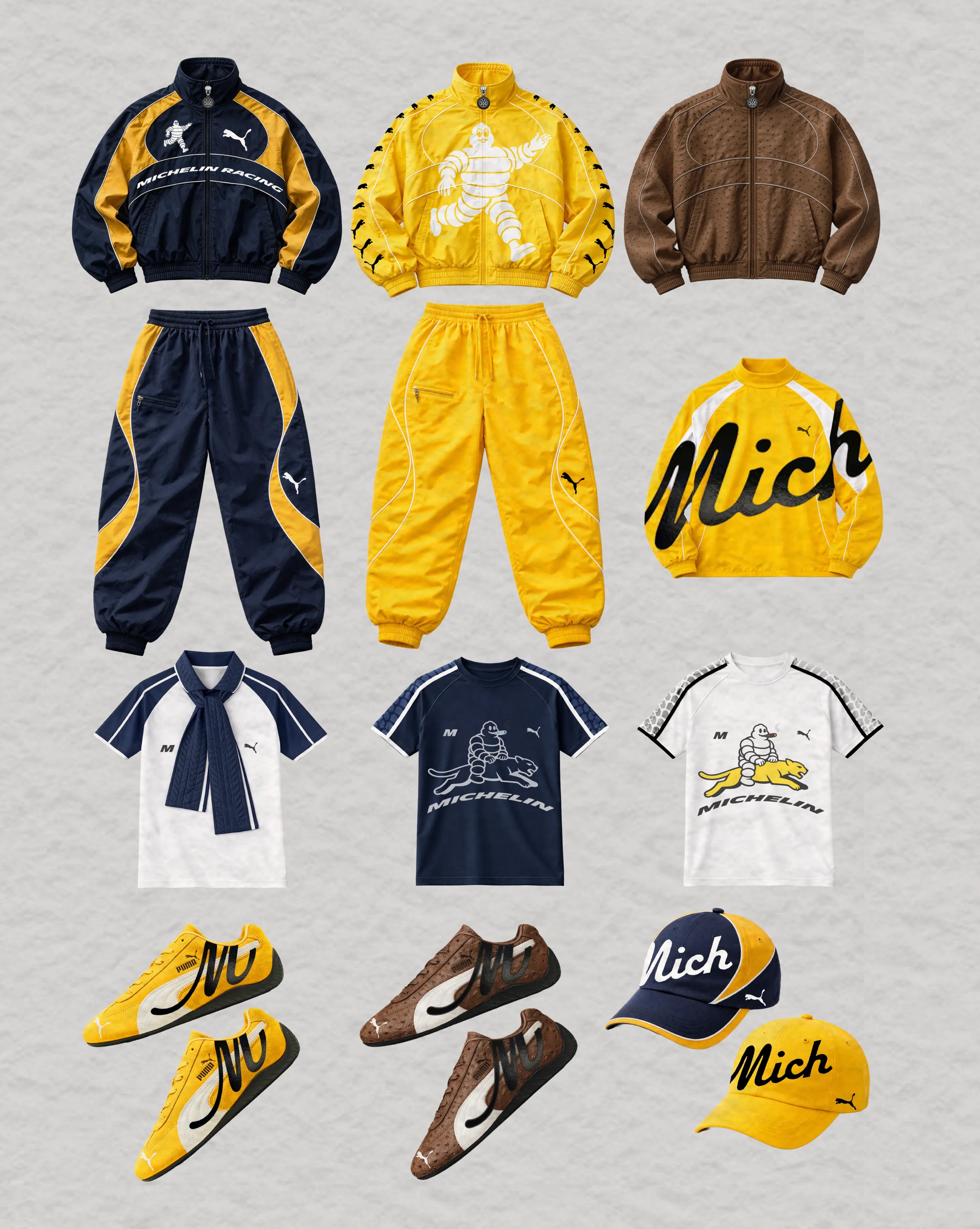 Aspiring clothing brand founder building a brand lookbook using FUPstudio Starter Kit vector mockups and photo mockups