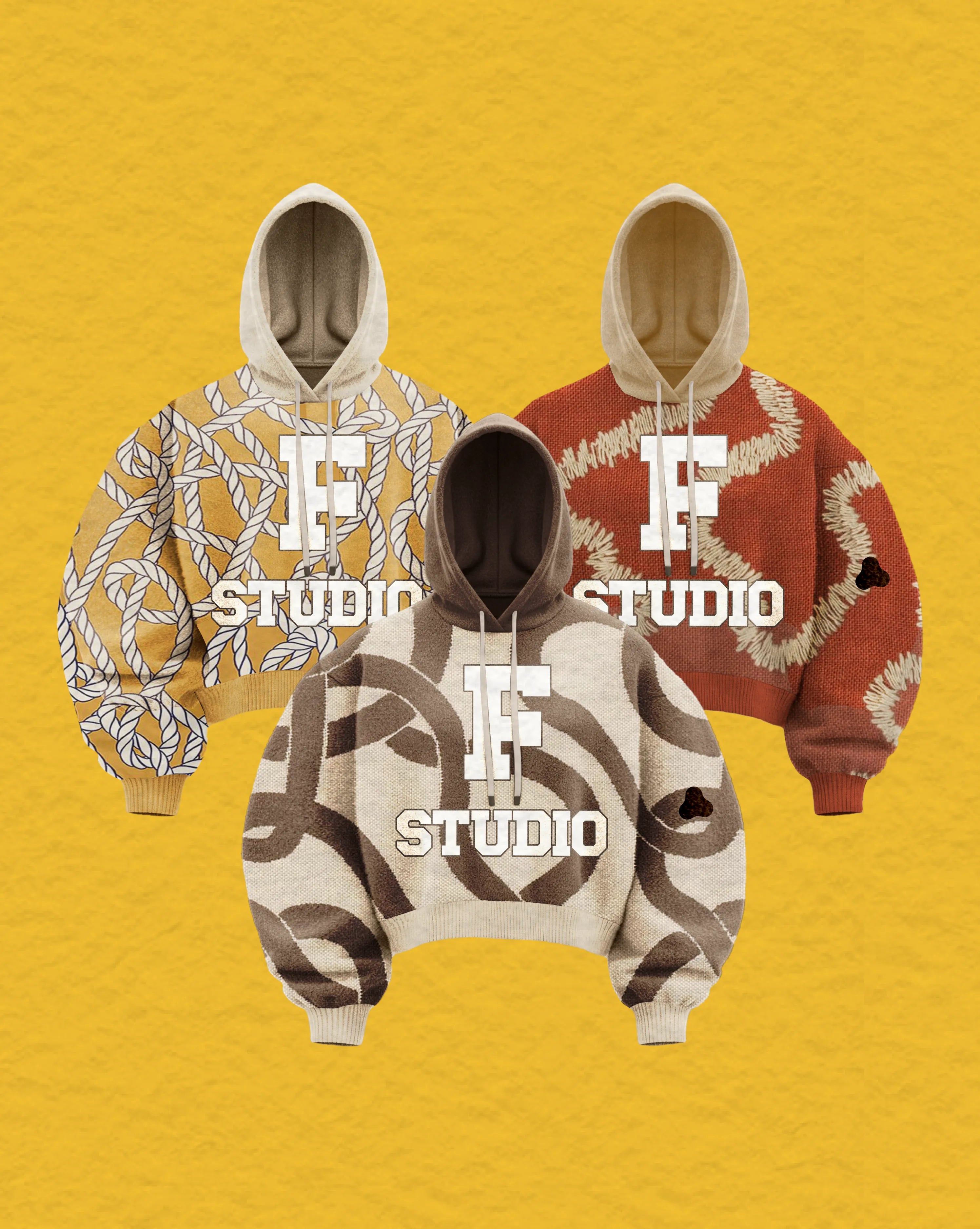 Freelance fashion designer delivering client work using FUPstudio Starter Kit assets in Illustrator and Procreate