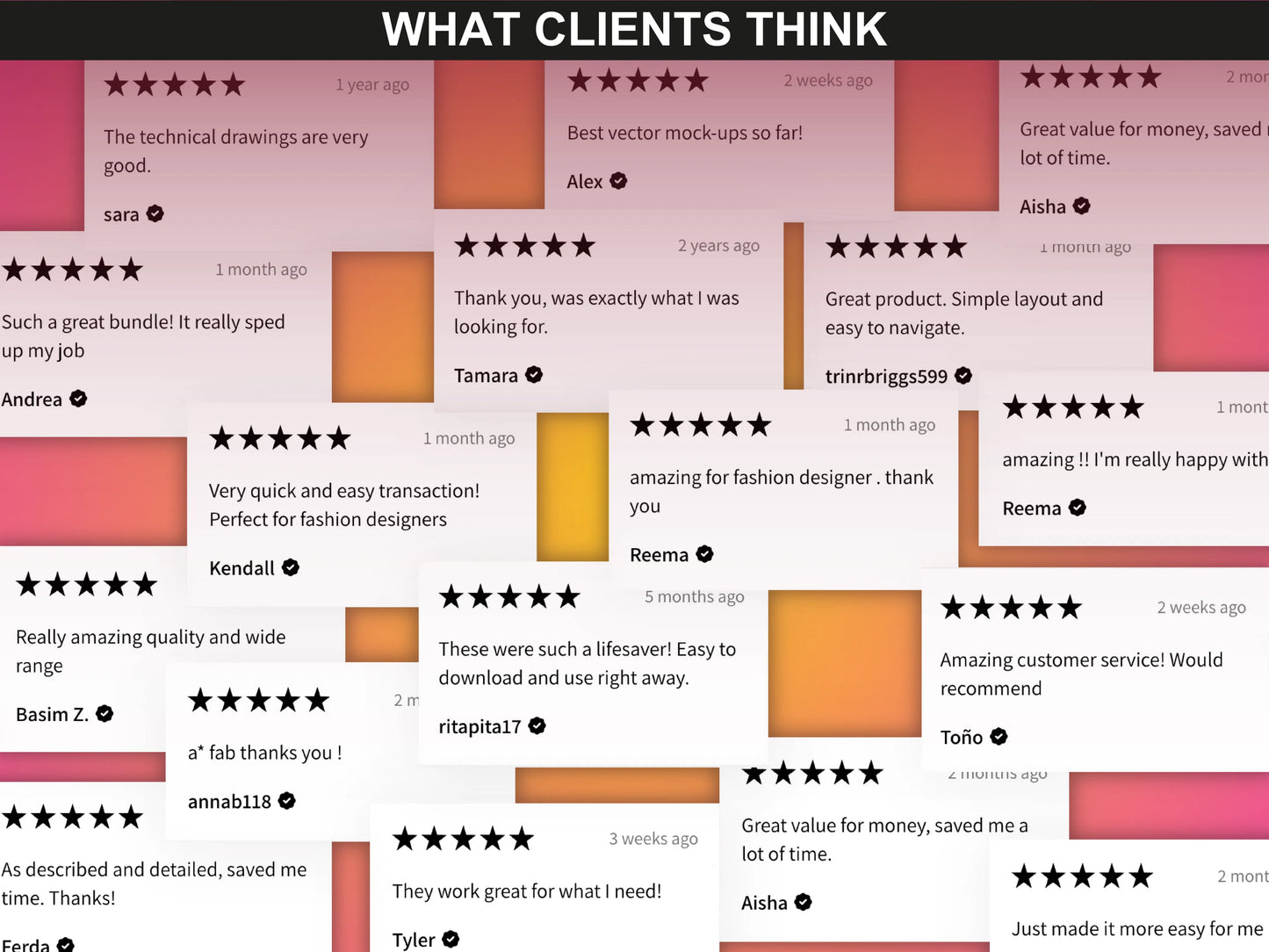 Customer reviews for FUPstudio Female Dynamic Poses, highlighting quality, ease, and time-saving