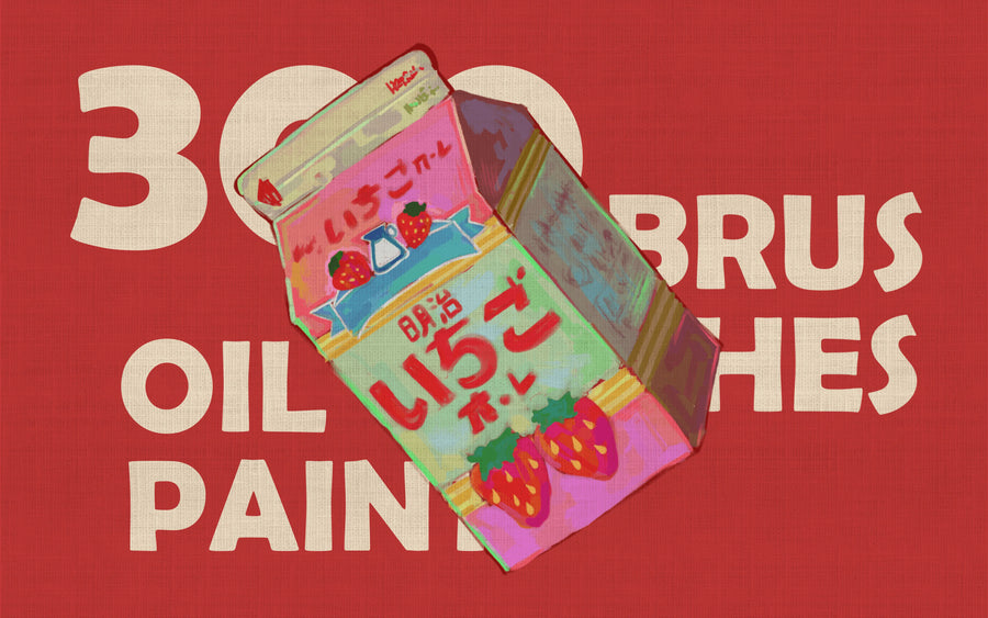 Oil Paint Procreate Brushes – 300 Oil Paint Brushes & Stamps