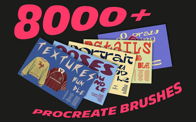 Procreate Brushes Full Access Bundle - 8000+ Procreate Brushes