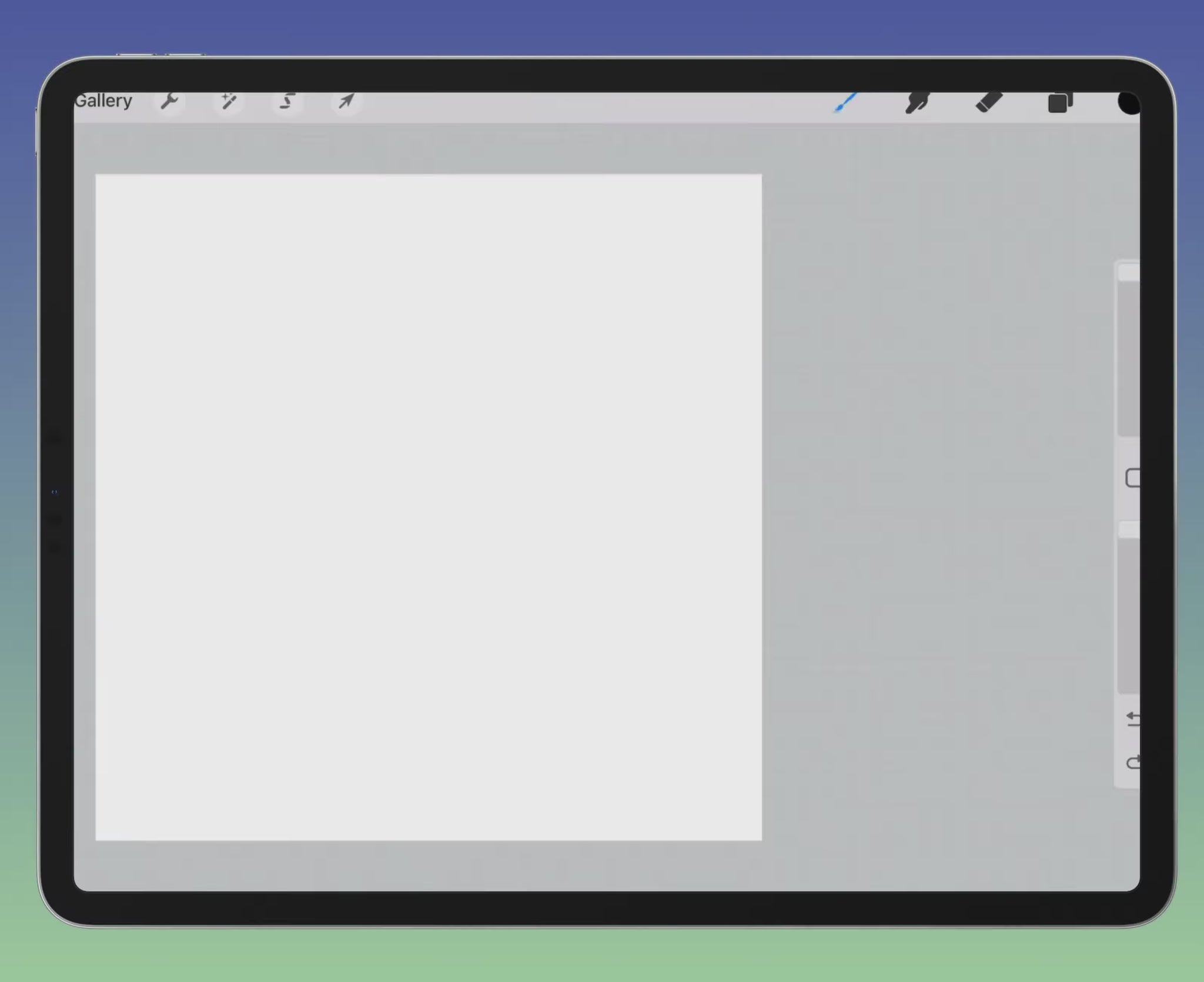 FUPstudio Procreate Stamps - animated preview showcasing 100 high-quality male eyebrow brushes for digital artists.
