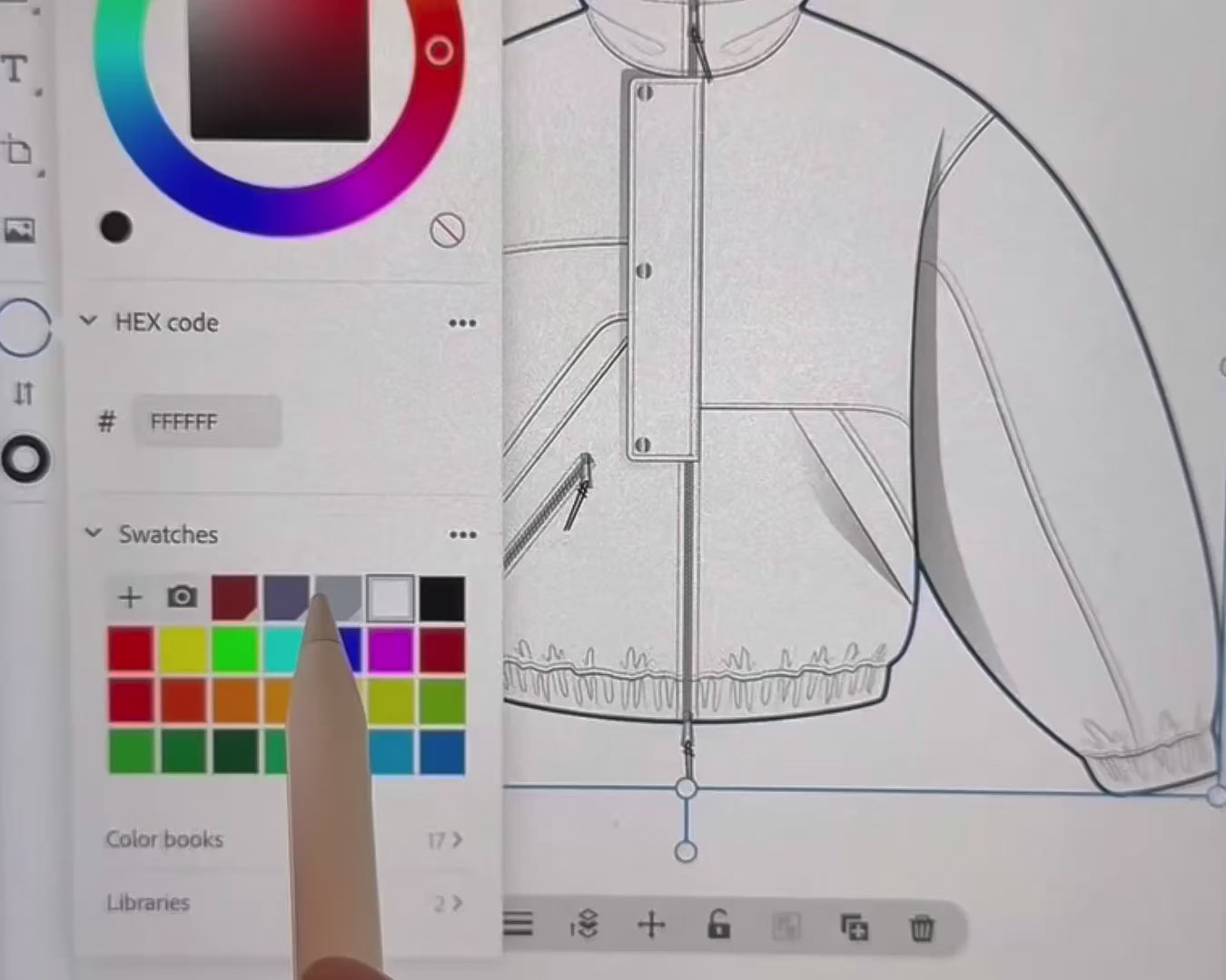 Animated showcase of FUPstudio Windbreaker Mockups Bundle, illustrating editable vector jacket templates for designers.