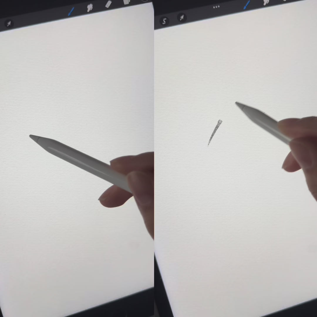 Watch FUPstudio’s Procreate Sketching Brushes in action with pencils, textures, and blending tools on realistic paper