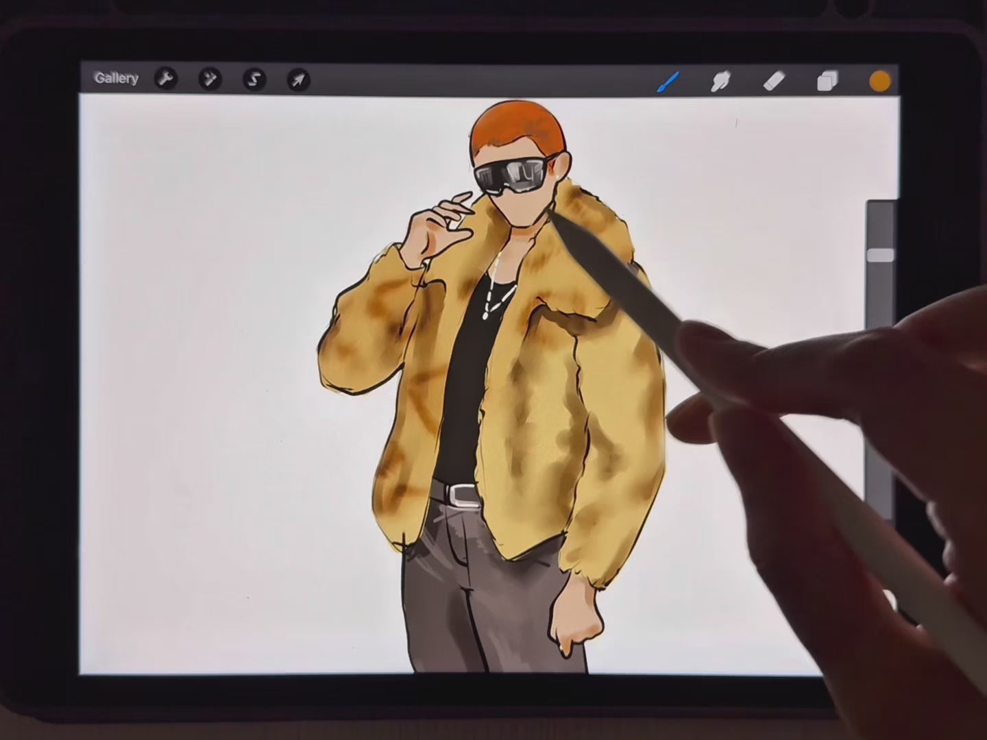 fupstudio Procreate Texture Brushes bundle video preview showcasing all 1500 brush textures in action