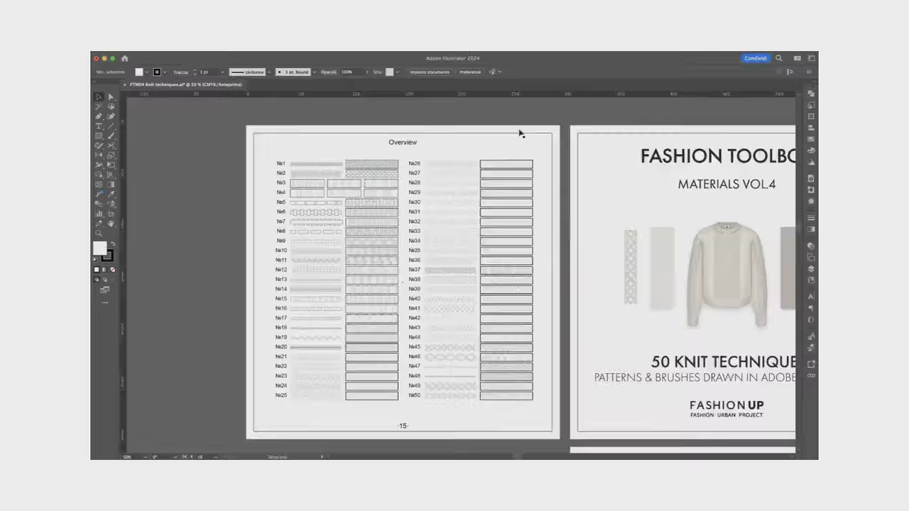 Discover FUPstudio knitwear mockups bundle: 200+ vector templates for sweaters, cardigans, and knitted fashion design.