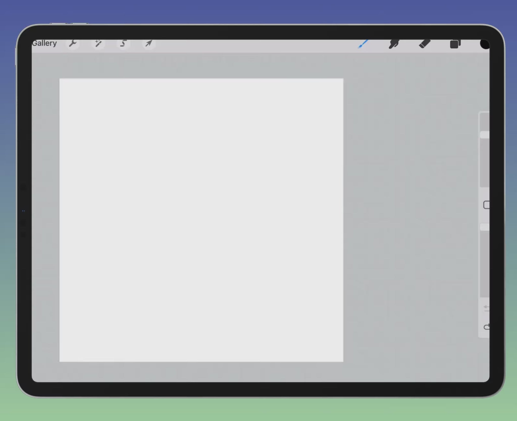 FUPstudio Male Heads Procreate Stamps bundle showcasing 100 structured face templates in different angles.