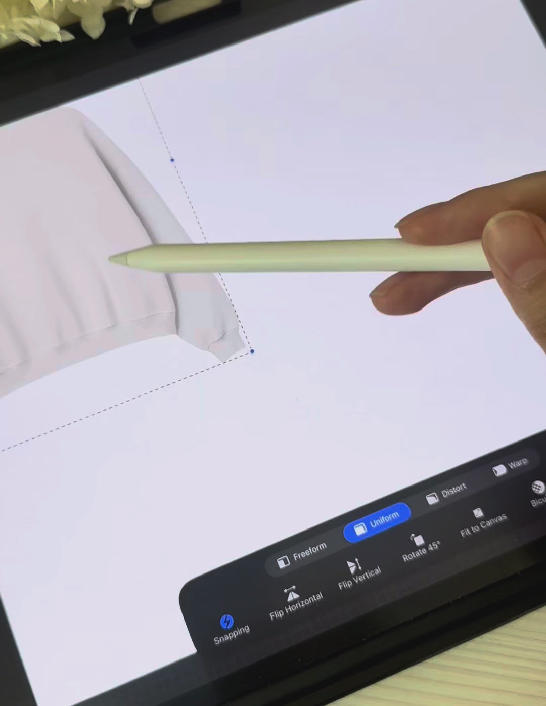 Video showing realistic hoodie photo mockups in use, perfect for clothing design and editable with Procreate, by FUPstudio